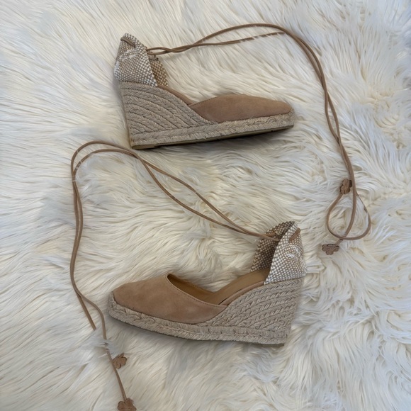 Castañer Carina Espadrille Wedges ASO Kate Middleton - Picture 4 of 11